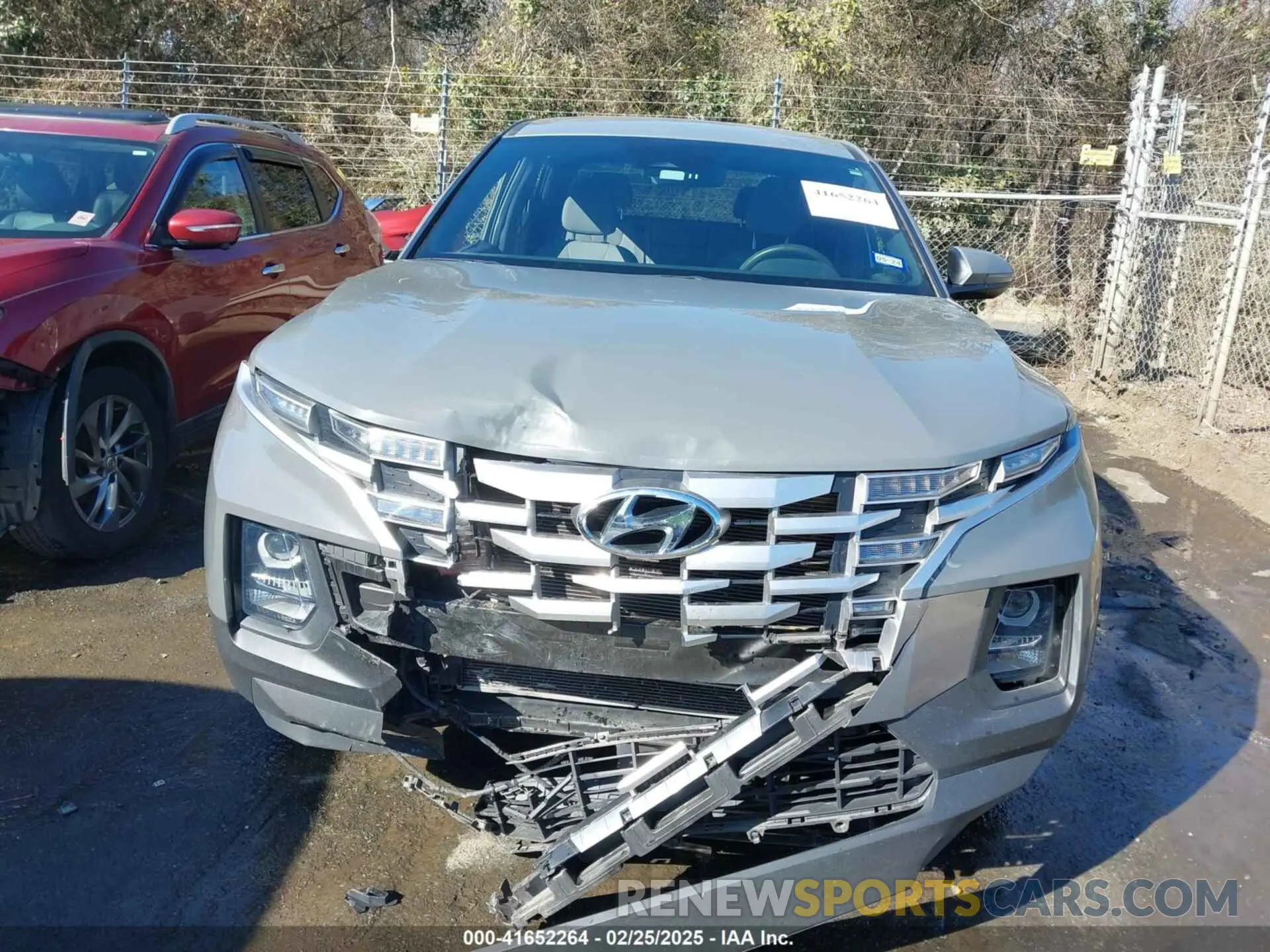 12 Photograph of a damaged car 5NTJBDAE9NH033090 HYUNDAI SANTA CRUZ 2022