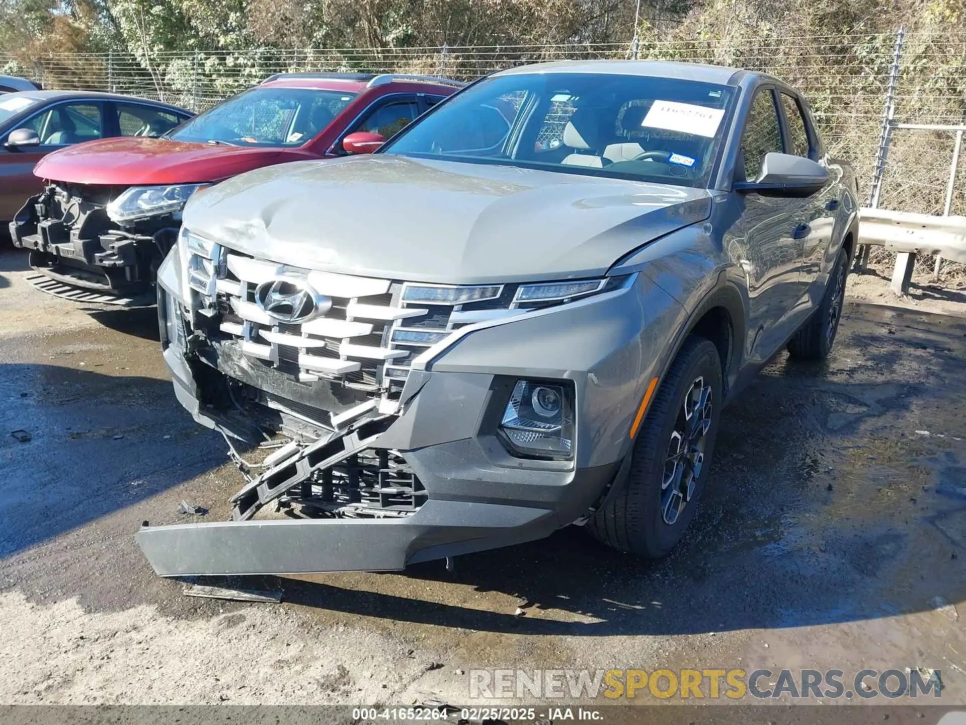 2 Photograph of a damaged car 5NTJBDAE9NH033090 HYUNDAI SANTA CRUZ 2022