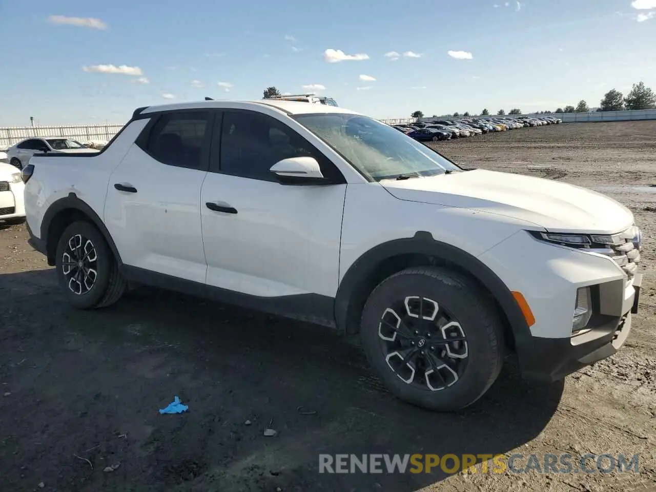 4 Photograph of a damaged car 5NTJBDAEXNH020980 HYUNDAI SANTA CRUZ 2022
