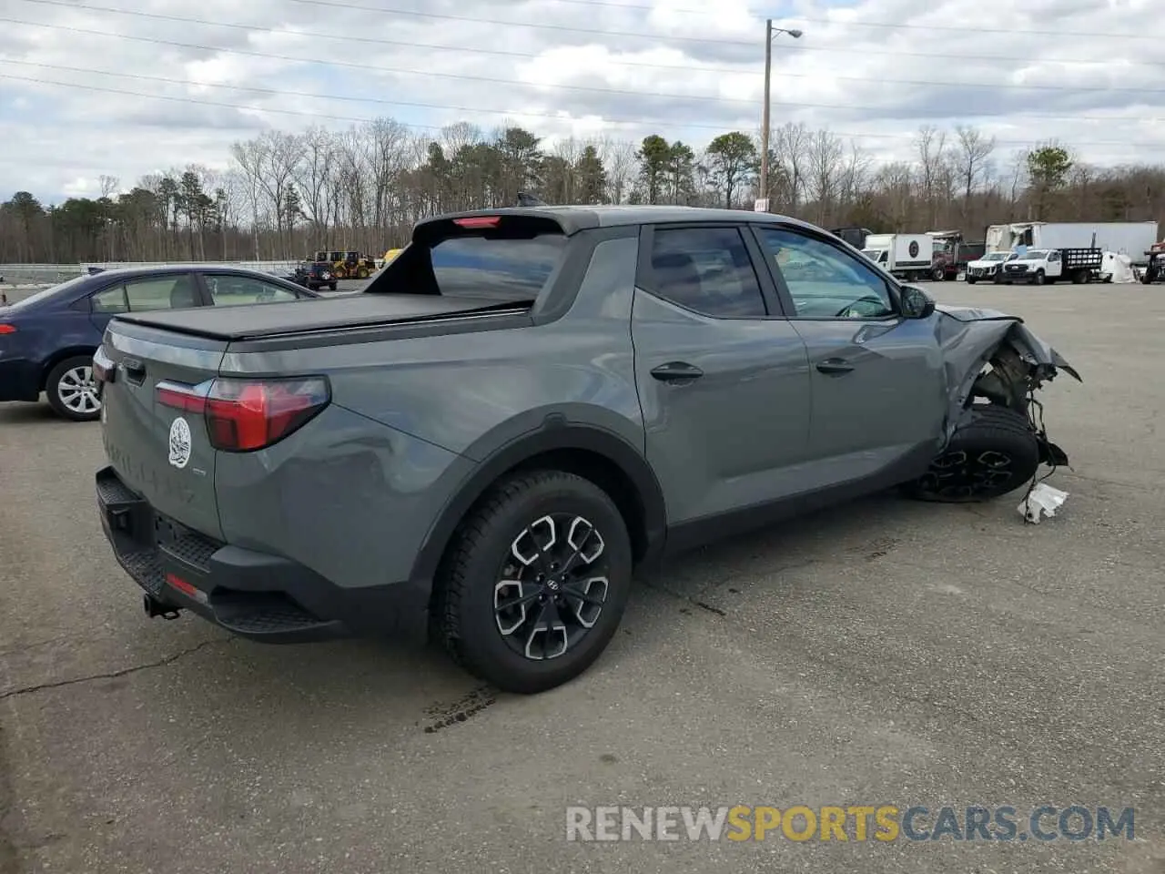 3 Photograph of a damaged car 5NTJBDAEXNH028481 HYUNDAI SANTA CRUZ 2022