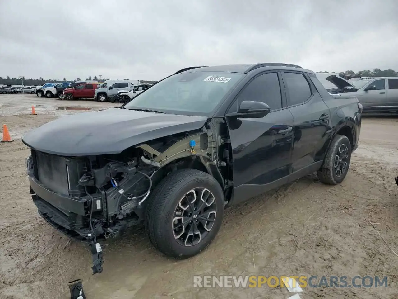 1 Photograph of a damaged car 5NTJC4AE1NH026096 HYUNDAI SANTA CRUZ 2022