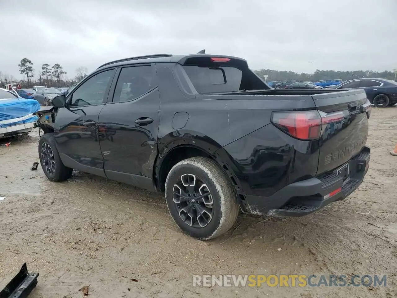 2 Photograph of a damaged car 5NTJC4AE1NH026096 HYUNDAI SANTA CRUZ 2022