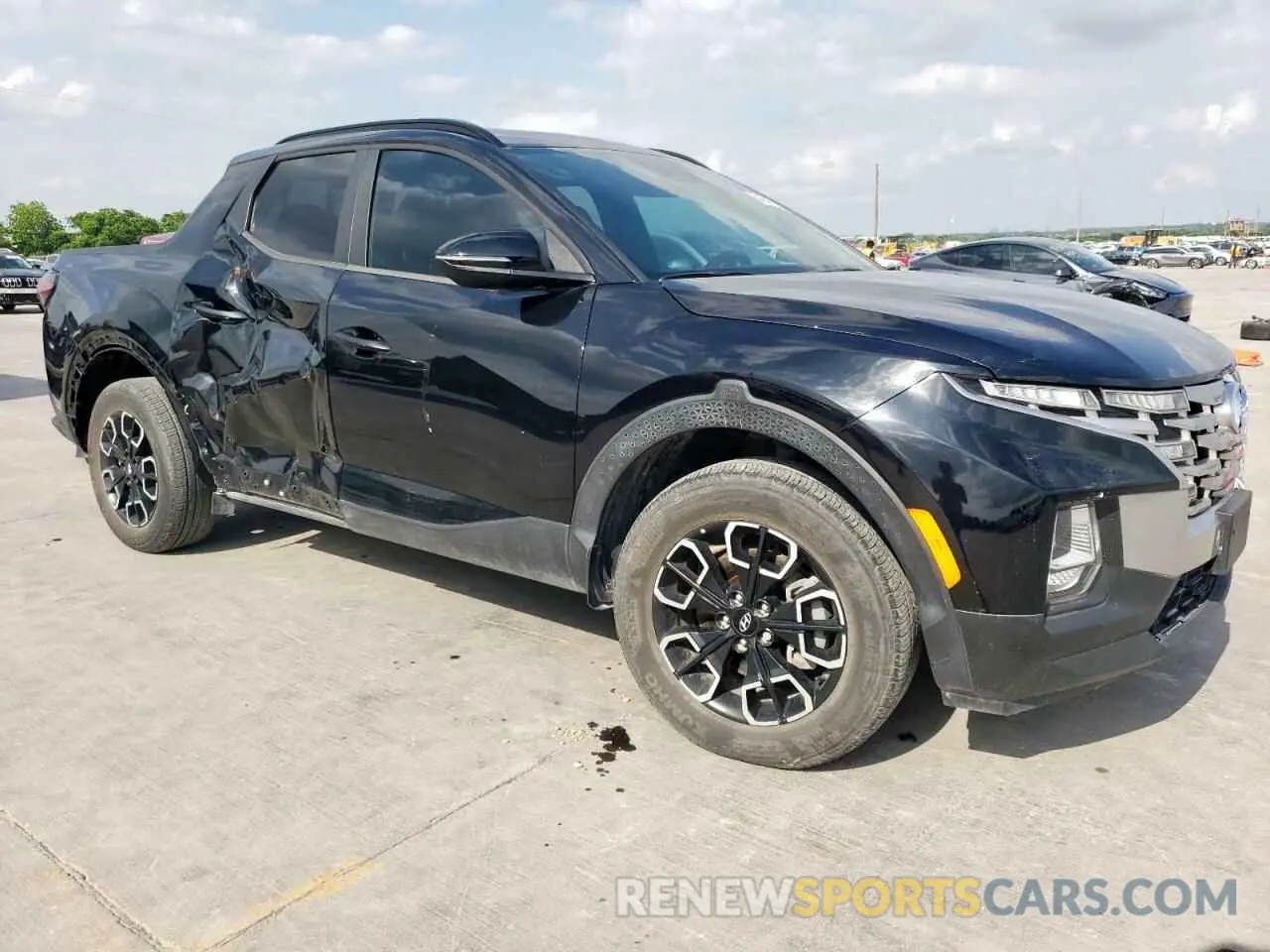 4 Photograph of a damaged car 5NTJC4AE3NH009820 HYUNDAI SANTA CRUZ 2022