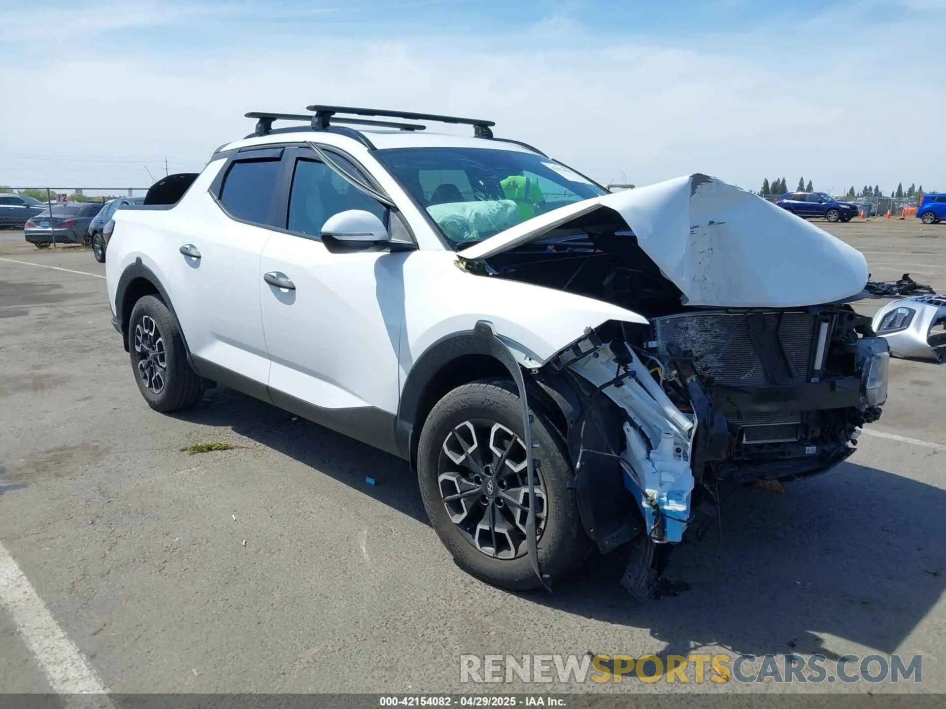 1 Photograph of a damaged car 5NTJC4AE4NH036346 HYUNDAI SANTA CRUZ 2022