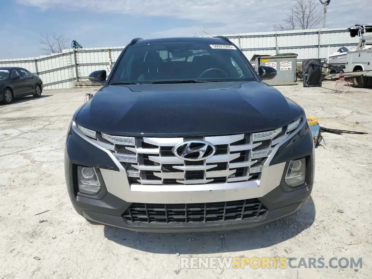 5 Photograph of a damaged car 5NTJCDAE1NH002753 HYUNDAI SANTA CRUZ 2022