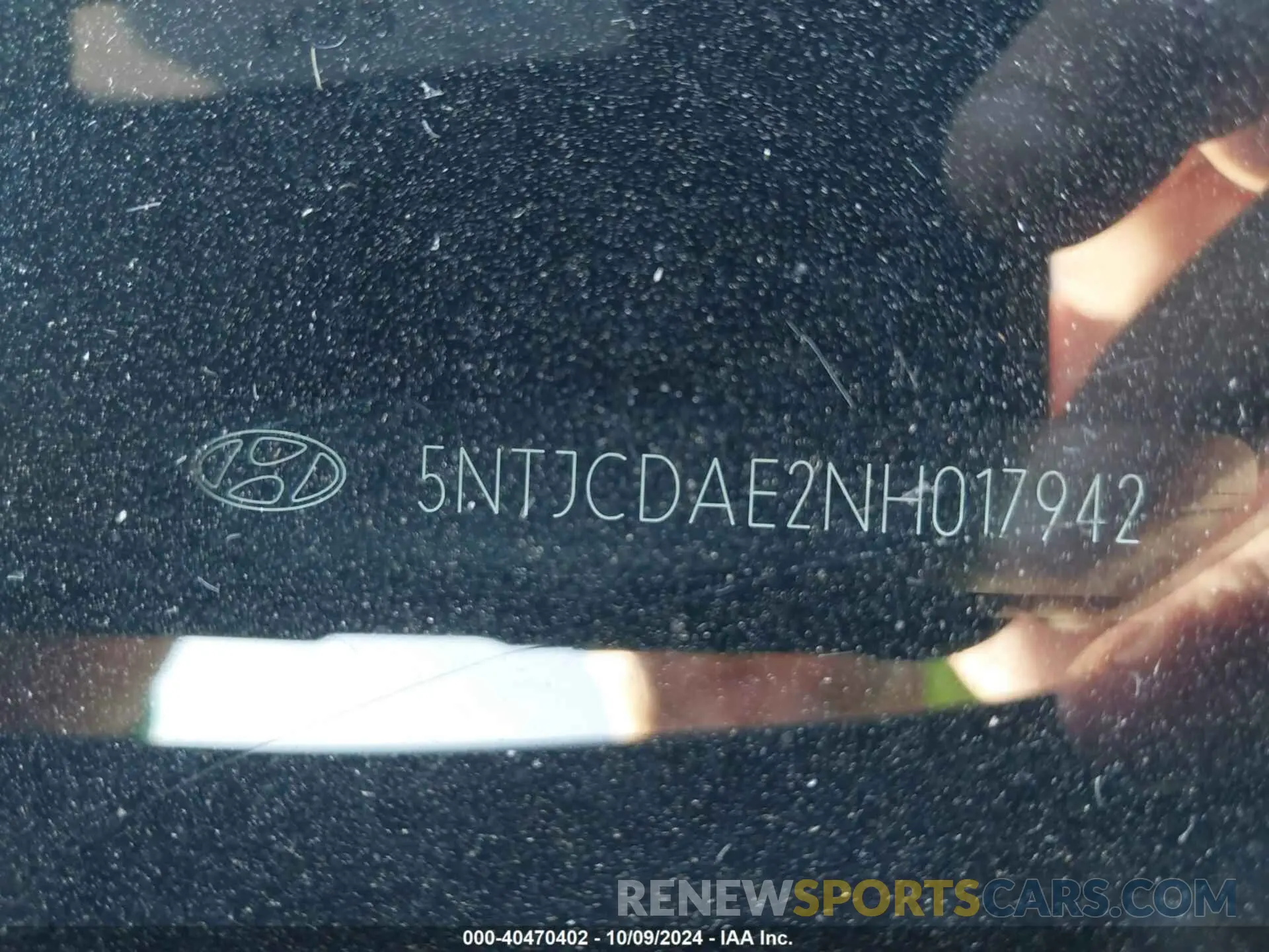 9 Photograph of a damaged car 5NTJCDAE2NH017942 HYUNDAI SANTA CRUZ 2022