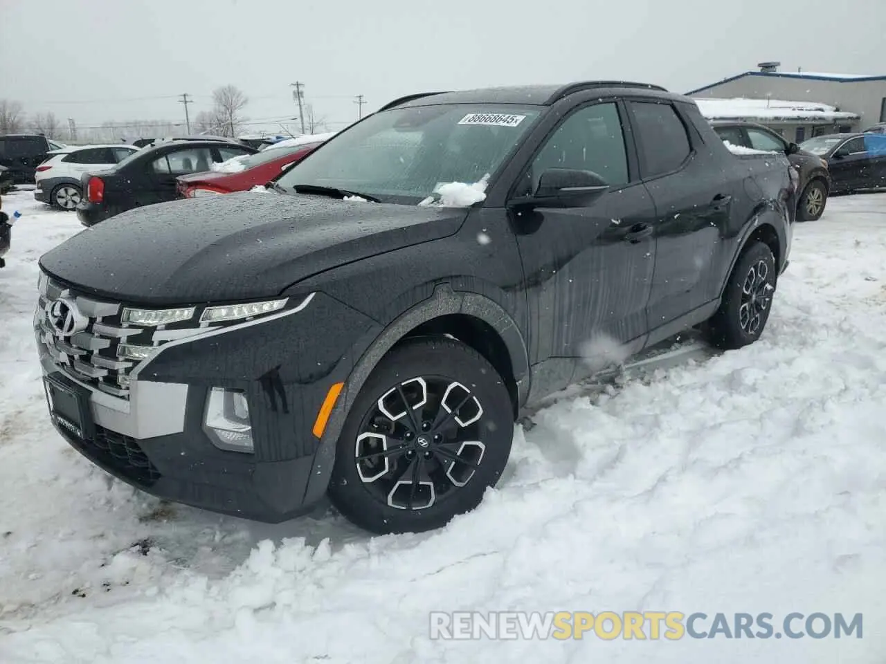 1 Photograph of a damaged car 5NTJCDAE3NH032708 HYUNDAI SANTA CRUZ 2022