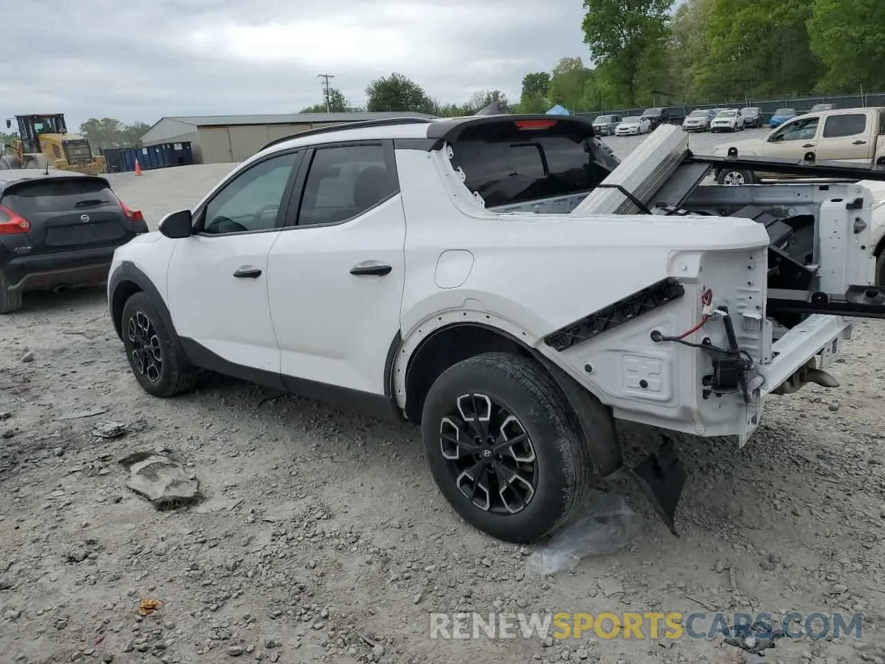2 Photograph of a damaged car 5NTJCDAE5NH039059 HYUNDAI SANTA CRUZ 2022