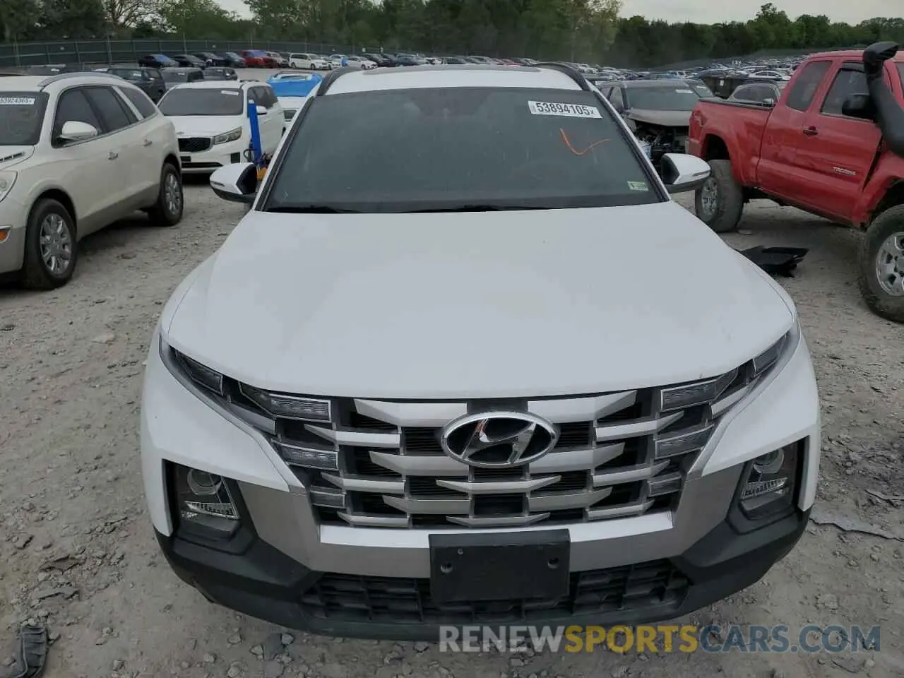5 Photograph of a damaged car 5NTJCDAE5NH039059 HYUNDAI SANTA CRUZ 2022