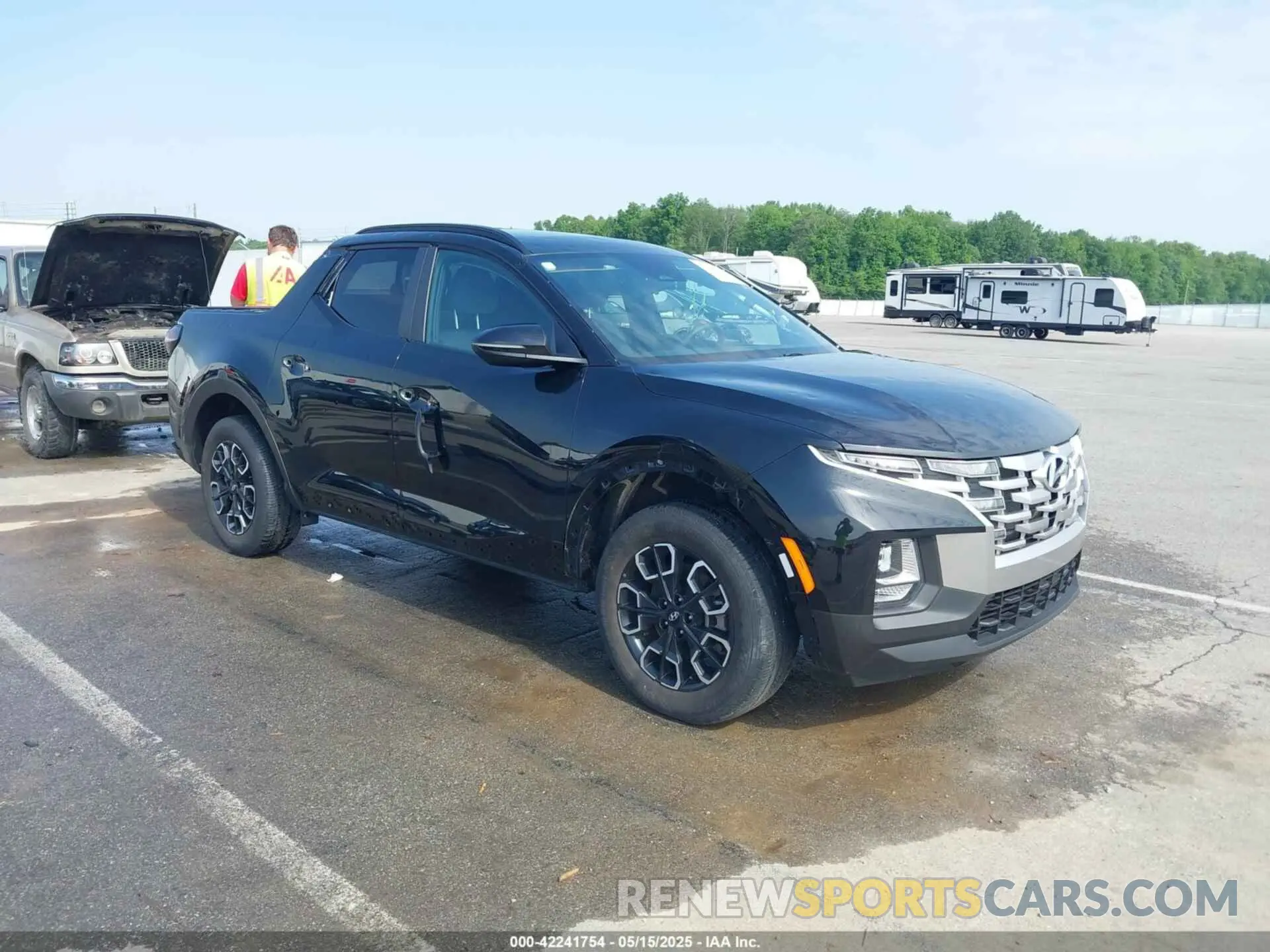 1 Photograph of a damaged car 5NTJCDAE7NH009822 HYUNDAI SANTA CRUZ 2022