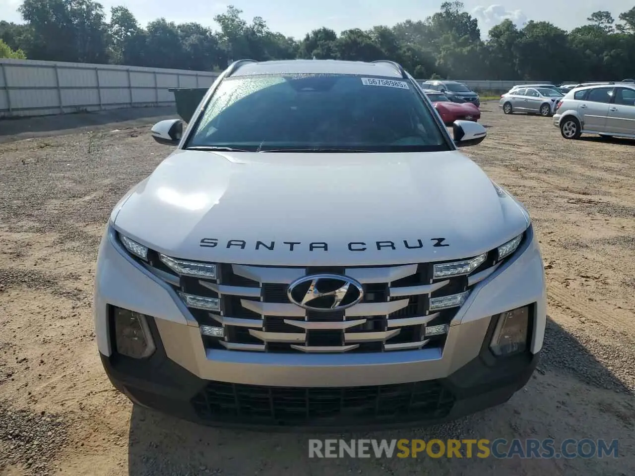 5 Photograph of a damaged car 5NTJDDAF0NH017475 HYUNDAI SANTA CRUZ 2022
