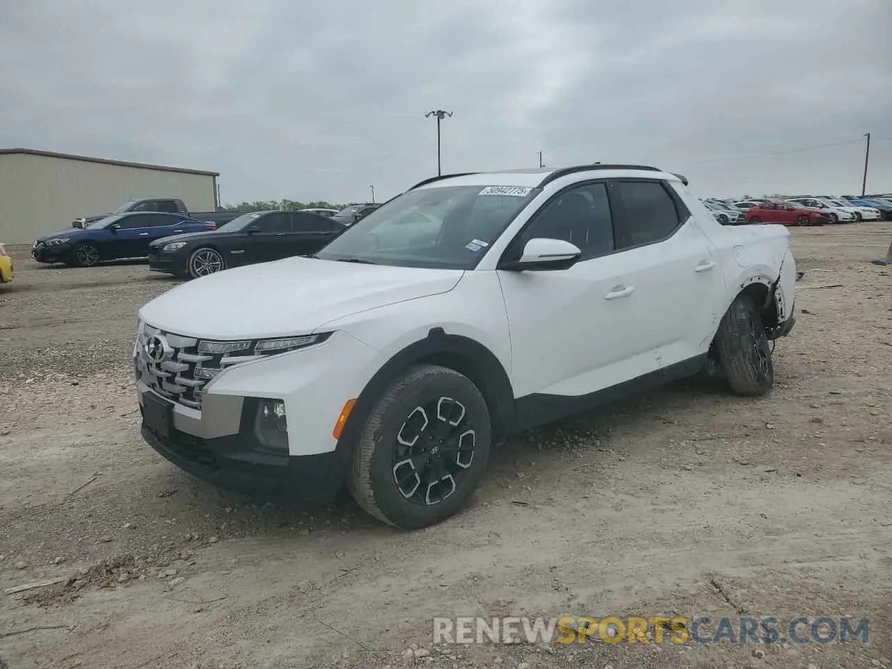 1 Photograph of a damaged car 5NTJDDAF2NH001763 HYUNDAI SANTA CRUZ 2022