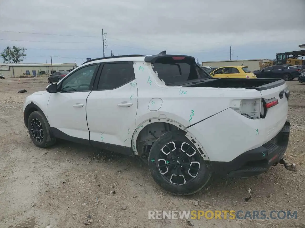 2 Photograph of a damaged car 5NTJDDAF2NH001763 HYUNDAI SANTA CRUZ 2022