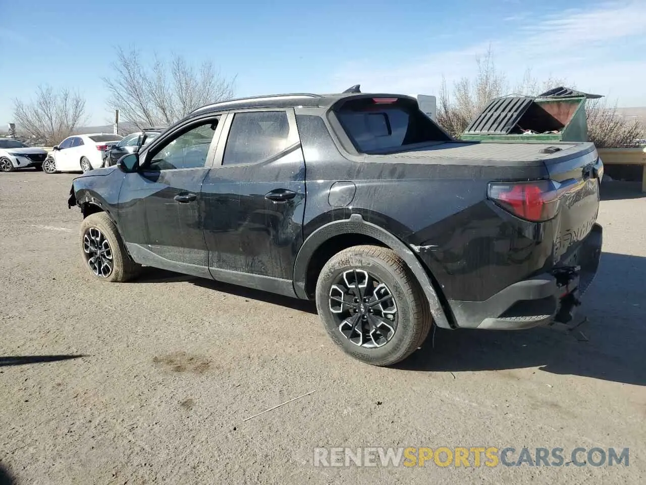 2 Photograph of a damaged car 5NTJDDAF3NH004980 HYUNDAI SANTA CRUZ 2022