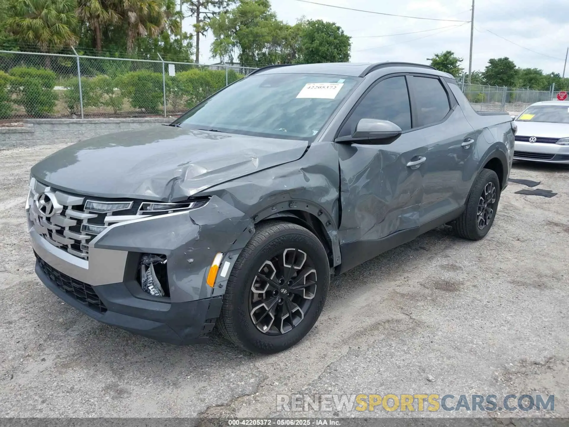 2 Photograph of a damaged car 5NTJDDAF6NH029260 HYUNDAI SANTA CRUZ 2022
