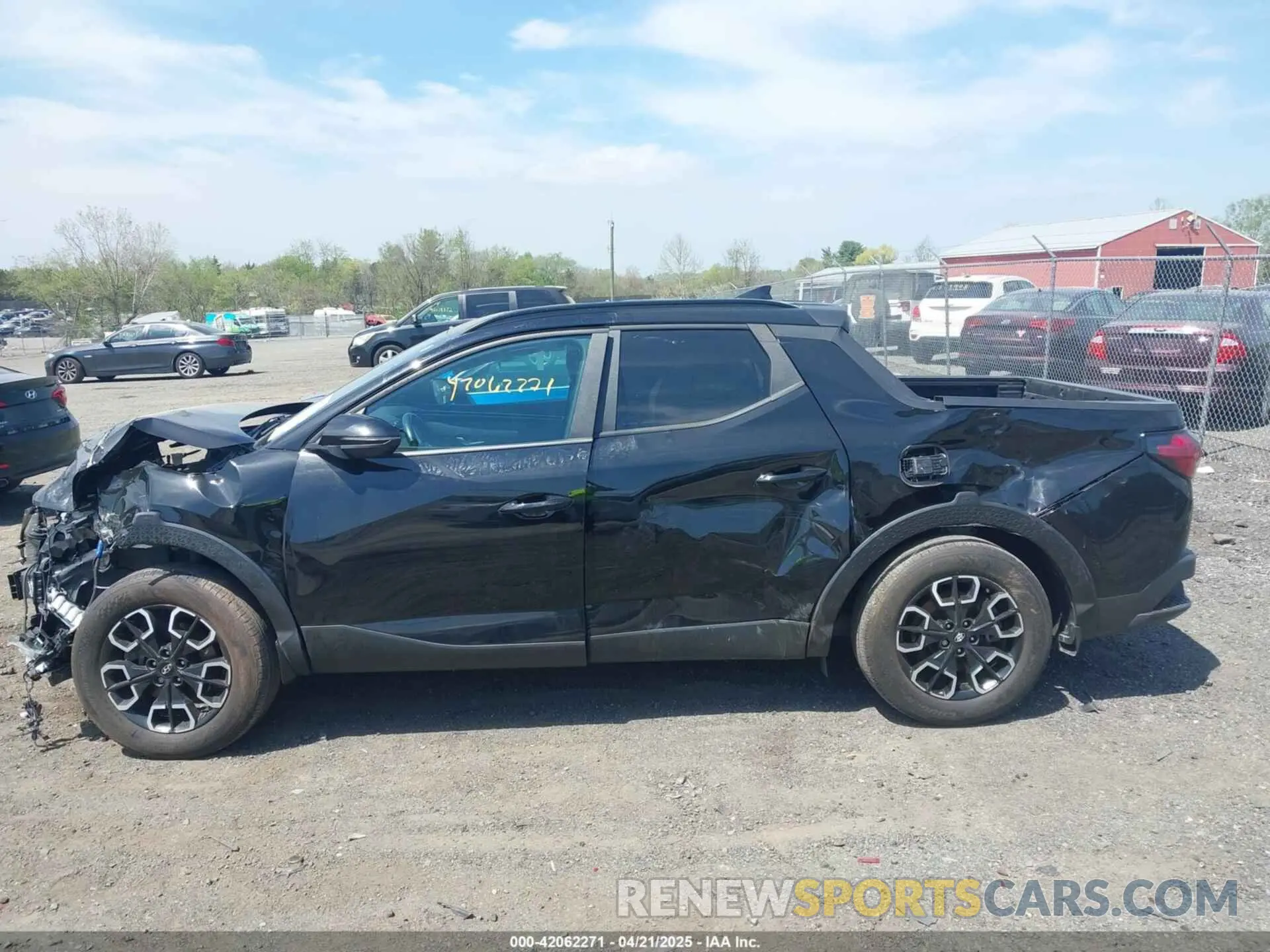 14 Photograph of a damaged car 5NTJDDAF6NH036340 HYUNDAI SANTA CRUZ 2022