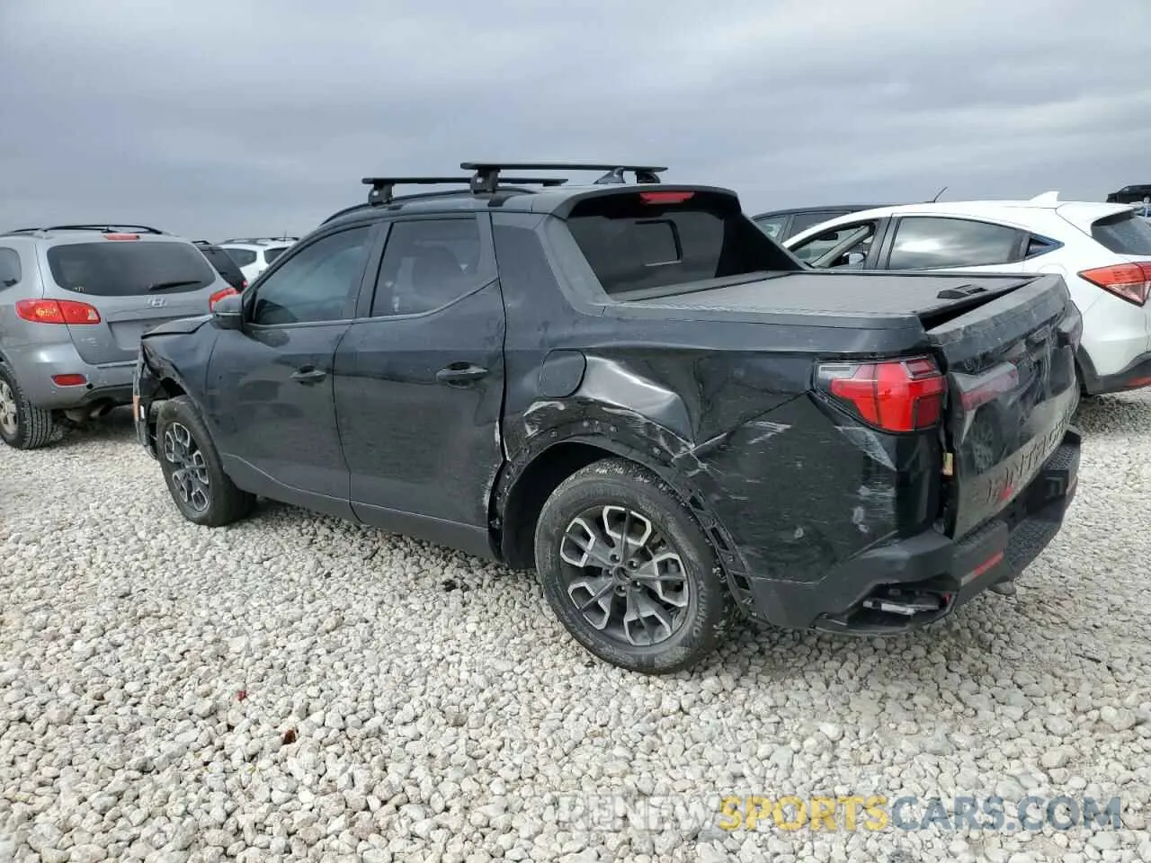 2 Photograph of a damaged car 5NTJDDAF7NH030210 HYUNDAI SANTA CRUZ 2022