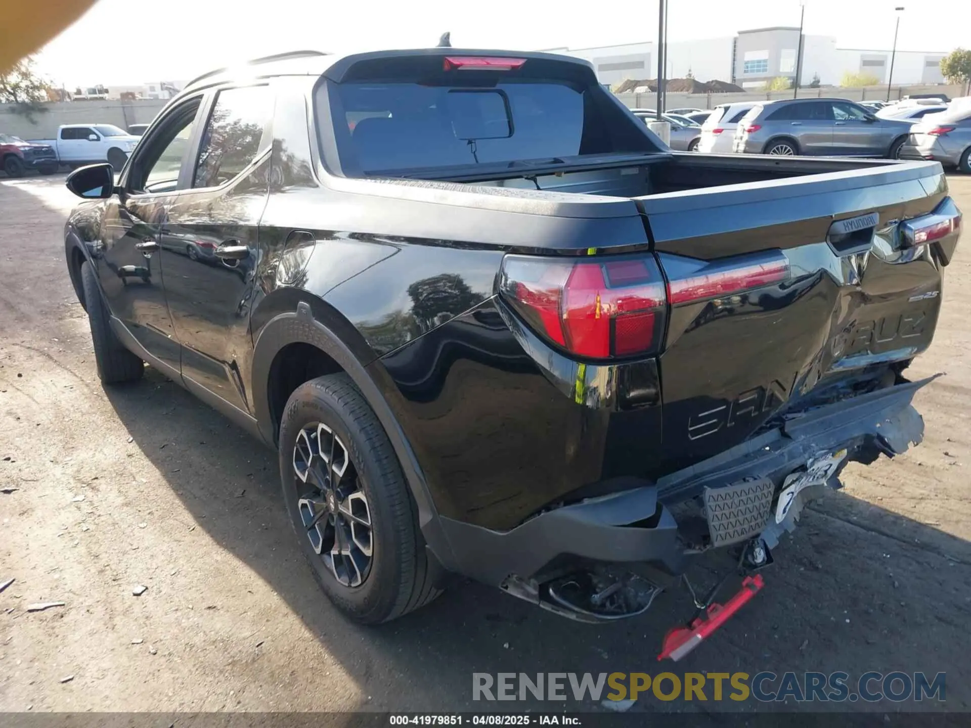 3 Photograph of a damaged car 5NTJDDAF9NH001923 HYUNDAI SANTA CRUZ 2022