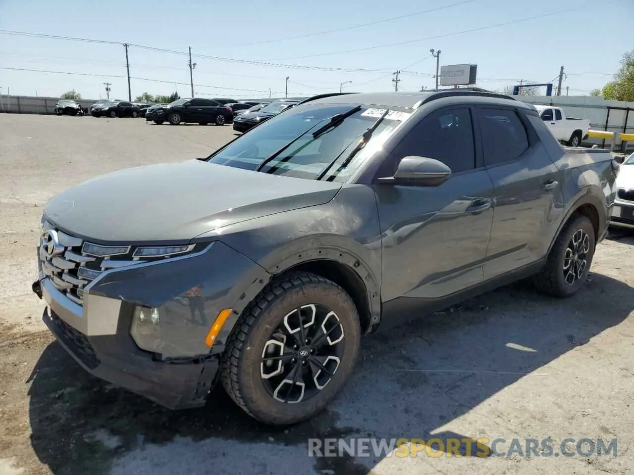1 Photograph of a damaged car 5NTJDDAF9NH005339 HYUNDAI SANTA CRUZ 2022