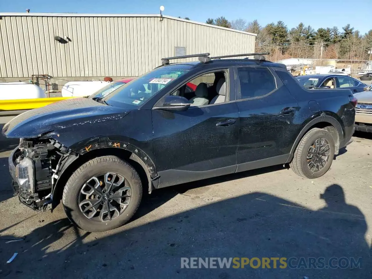 1 Photograph of a damaged car 5NTJDDAFXNH019184 HYUNDAI SANTA CRUZ 2022