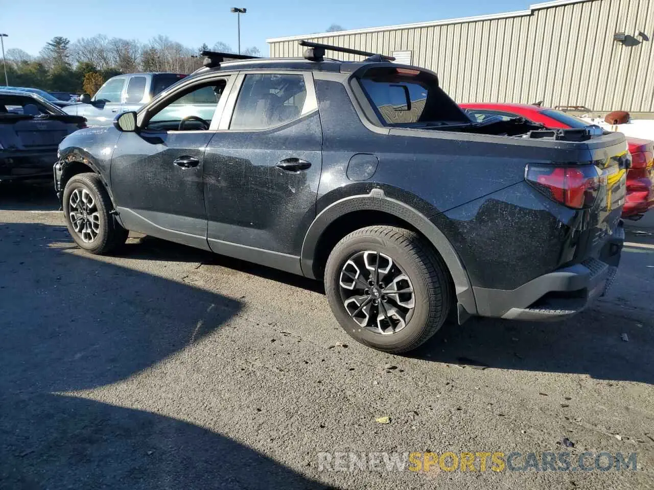 2 Photograph of a damaged car 5NTJDDAFXNH019184 HYUNDAI SANTA CRUZ 2022
