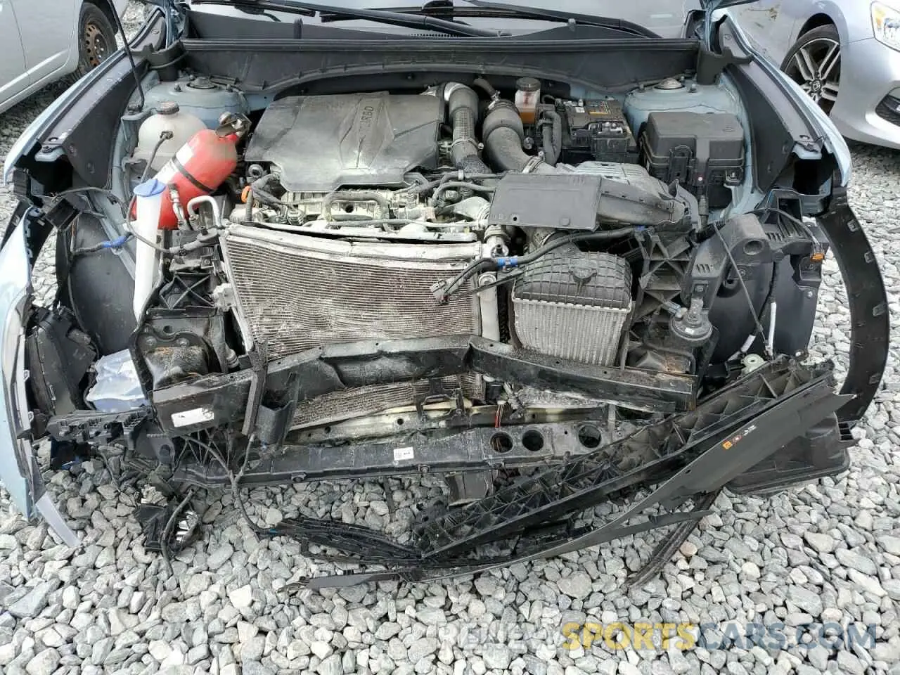 11 Photograph of a damaged car 5NTJEDAF0NH013262 HYUNDAI SANTA CRUZ 2022