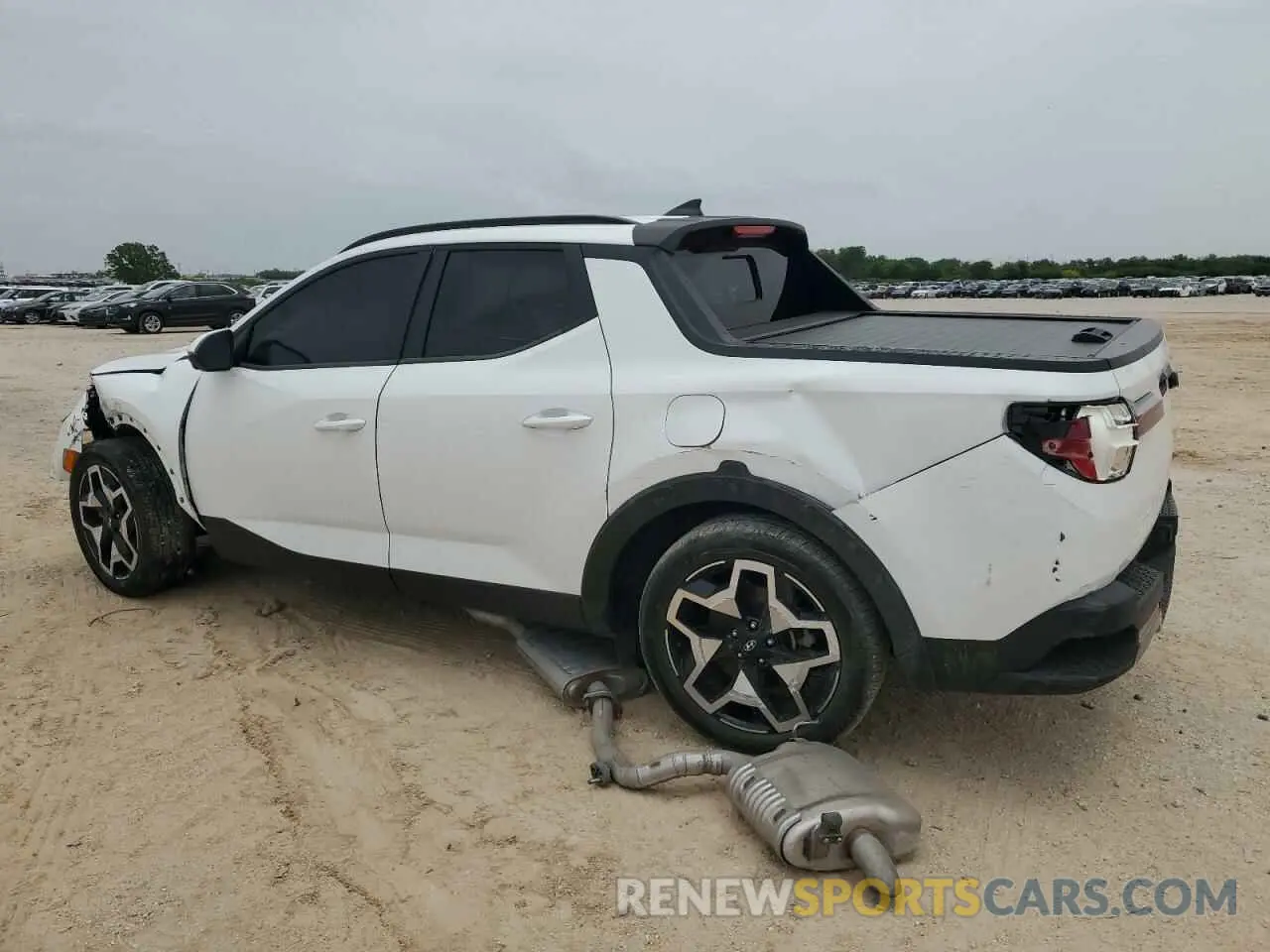 2 Photograph of a damaged car 5NTJEDAF1NH023234 HYUNDAI SANTA CRUZ 2022