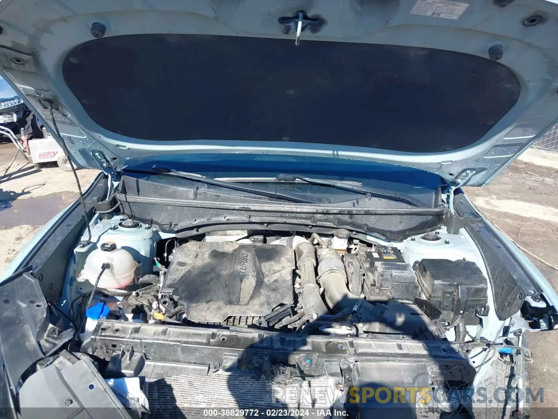 10 Photograph of a damaged car 5NTJEDAF1NH036226 HYUNDAI SANTA CRUZ 2022