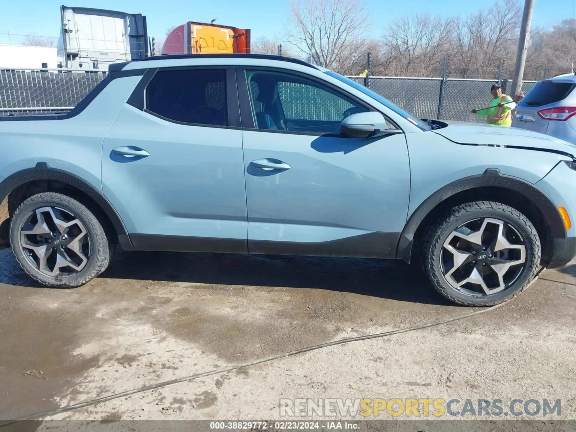 14 Photograph of a damaged car 5NTJEDAF1NH036226 HYUNDAI SANTA CRUZ 2022