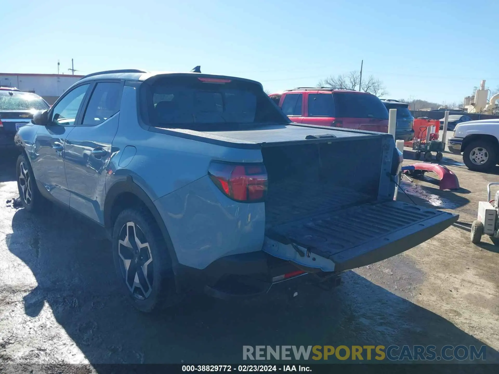3 Photograph of a damaged car 5NTJEDAF1NH036226 HYUNDAI SANTA CRUZ 2022