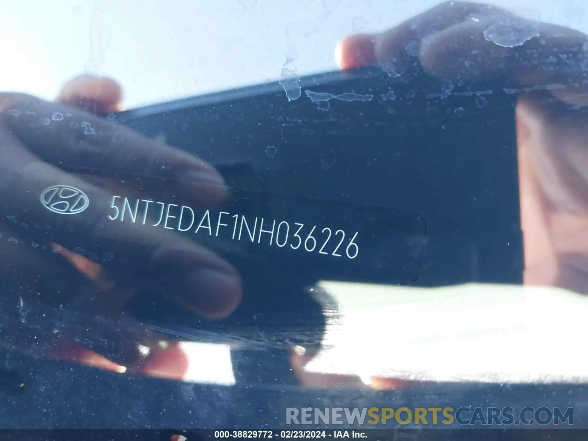 9 Photograph of a damaged car 5NTJEDAF1NH036226 HYUNDAI SANTA CRUZ 2022