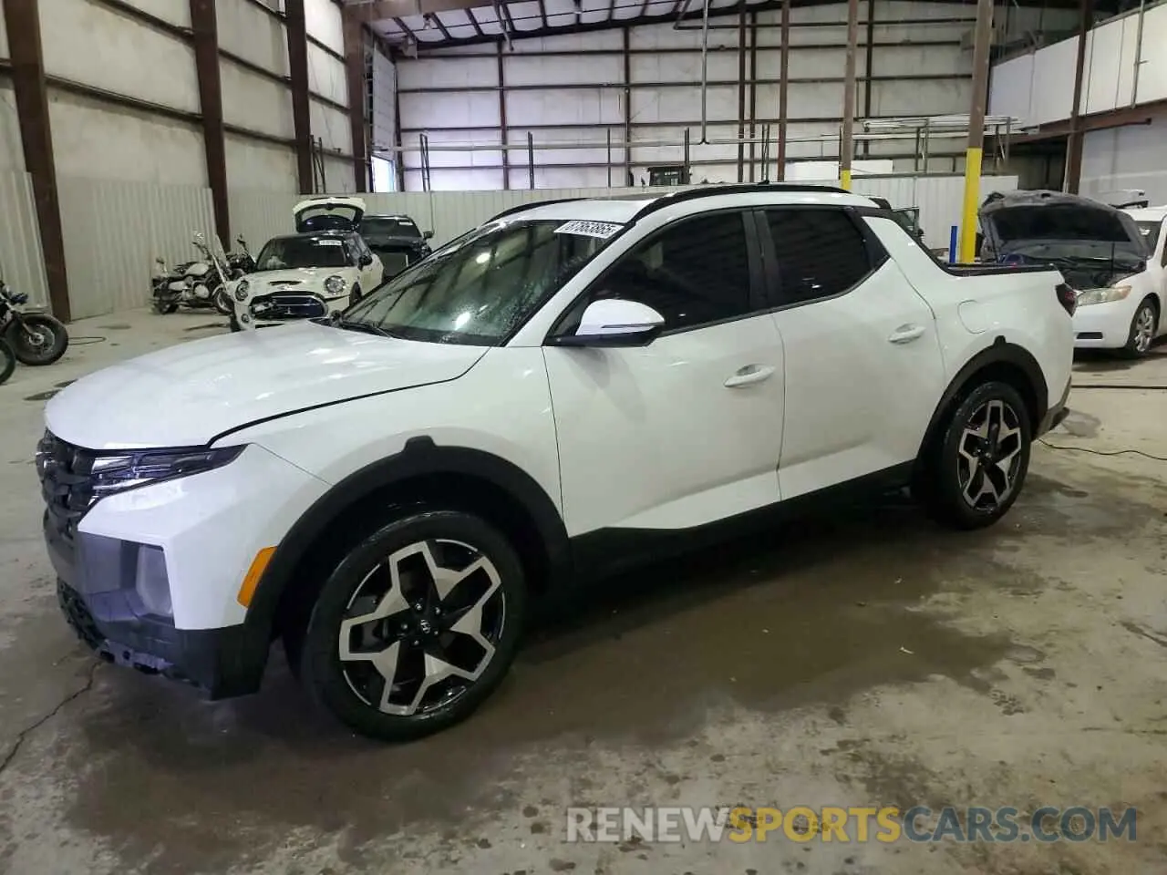 1 Photograph of a damaged car 5NTJEDAF4NH010798 HYUNDAI SANTA CRUZ 2022
