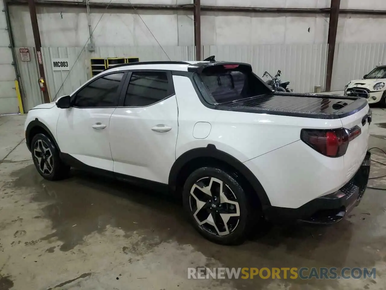 2 Photograph of a damaged car 5NTJEDAF4NH010798 HYUNDAI SANTA CRUZ 2022