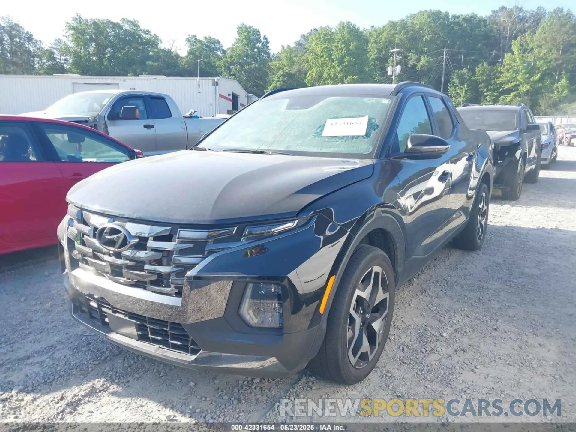 2 Photograph of a damaged car 5NTJEDAF6NH015226 HYUNDAI SANTA CRUZ 2022