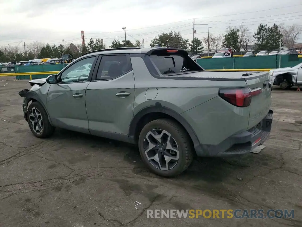 2 Photograph of a damaged car 5NTJEDAF6NH022905 HYUNDAI SANTA CRUZ 2022