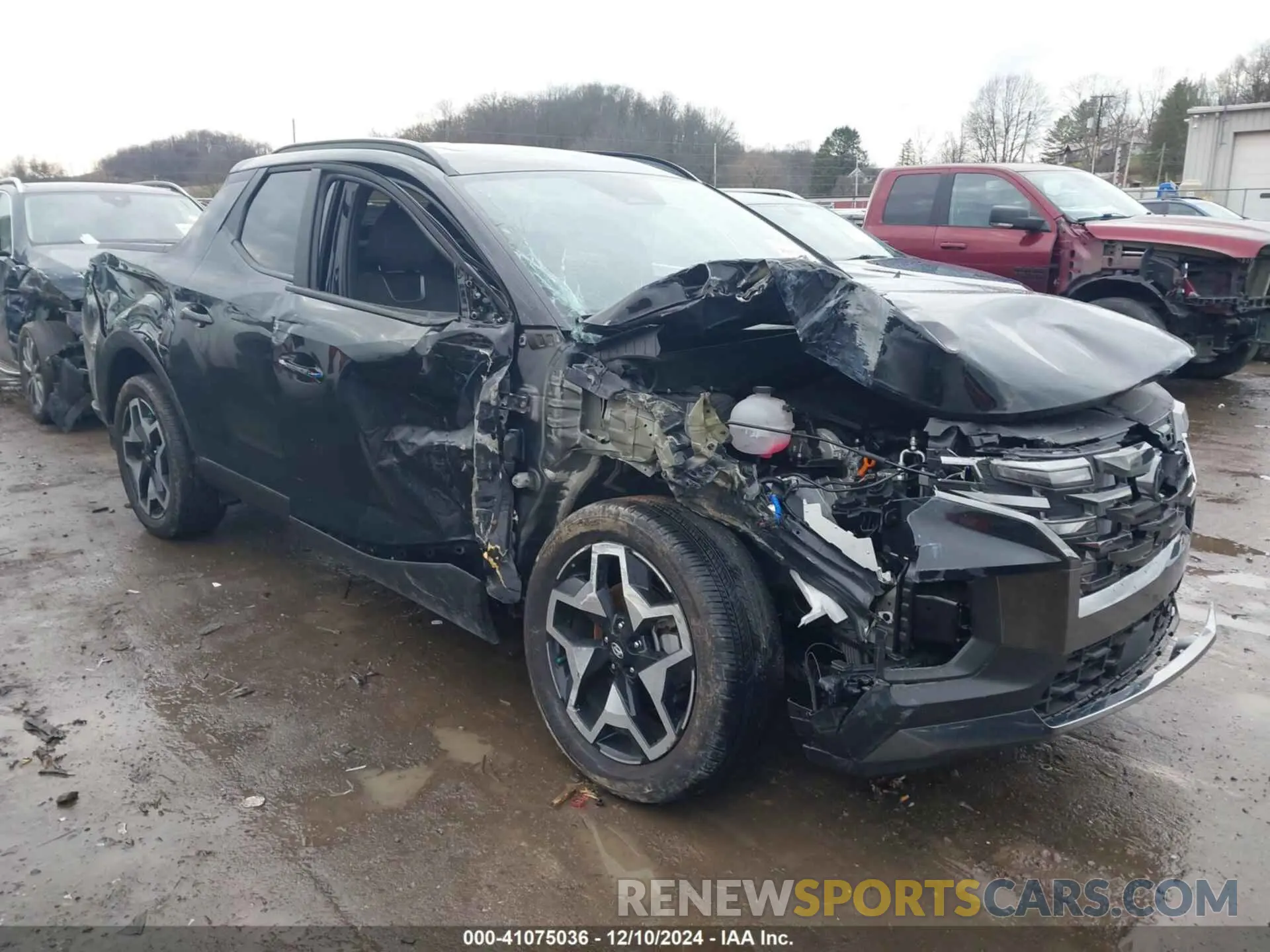 1 Photograph of a damaged car 5NTJEDAF6NH027151 HYUNDAI SANTA CRUZ 2022