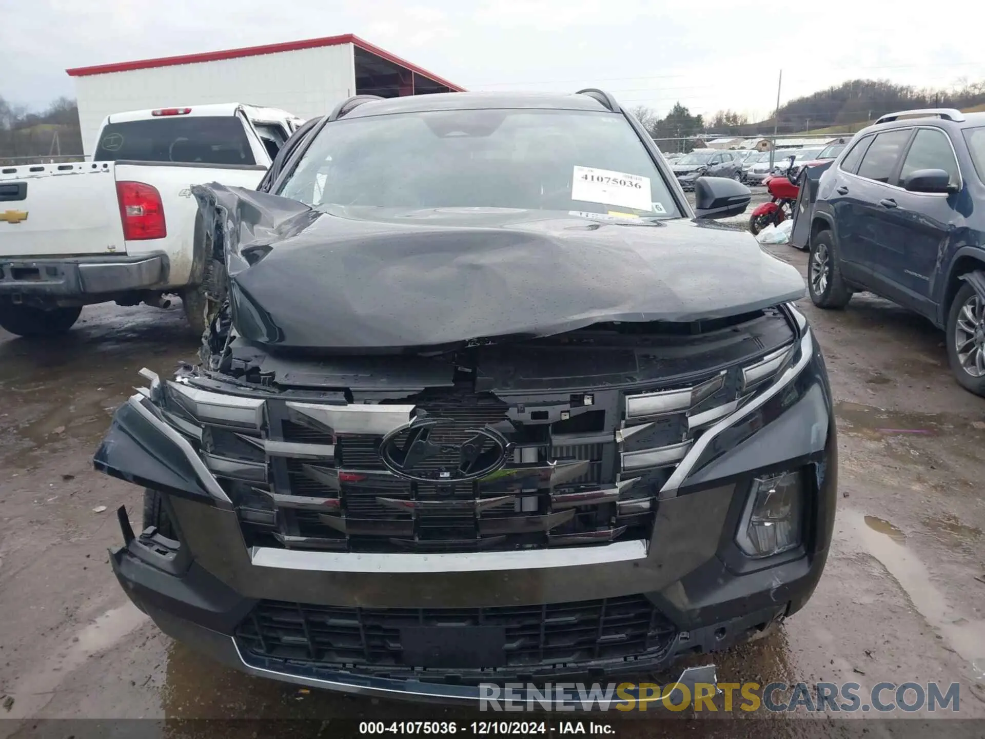 12 Photograph of a damaged car 5NTJEDAF6NH027151 HYUNDAI SANTA CRUZ 2022