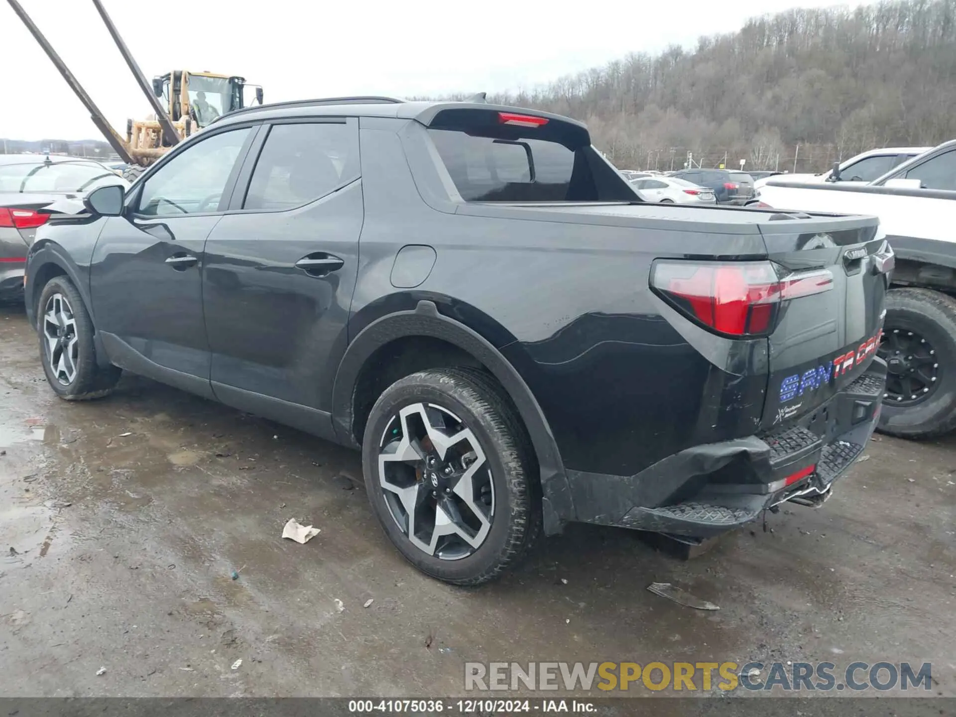3 Photograph of a damaged car 5NTJEDAF6NH027151 HYUNDAI SANTA CRUZ 2022