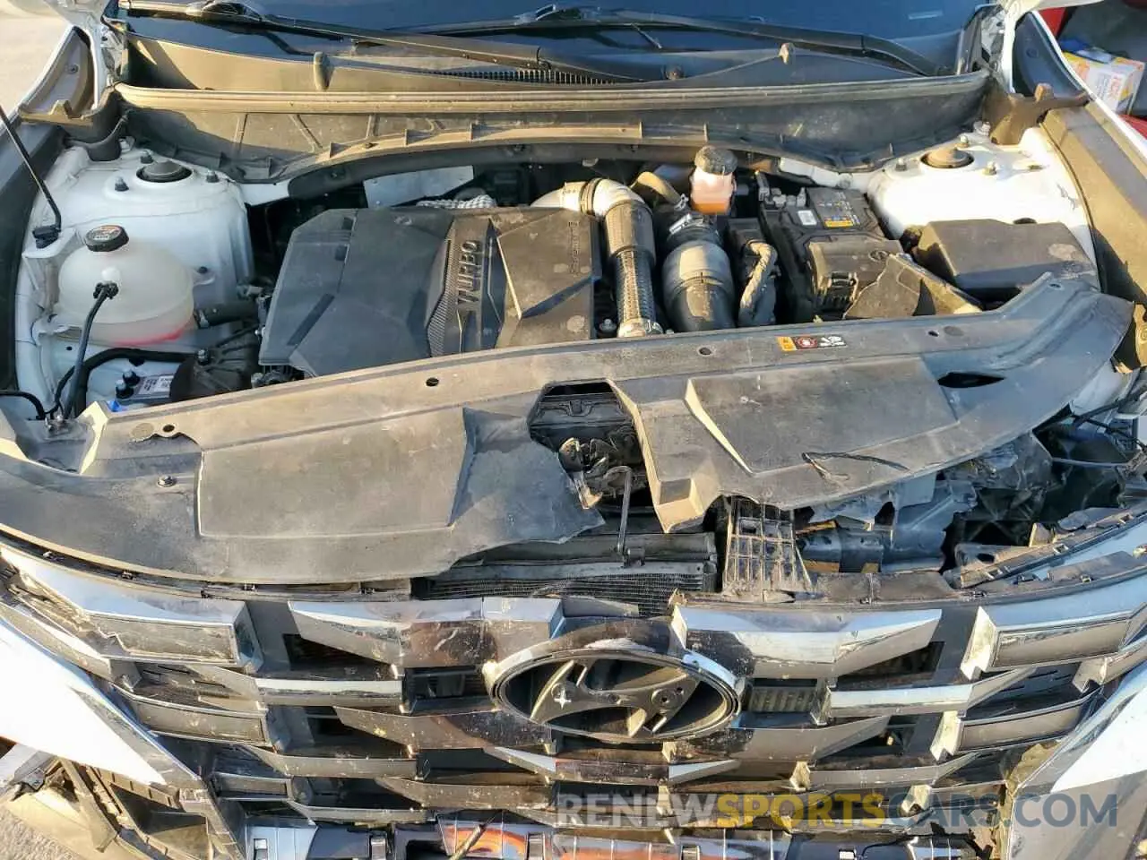 11 Photograph of a damaged car 5NTJEDAF8NH002221 HYUNDAI SANTA CRUZ 2022