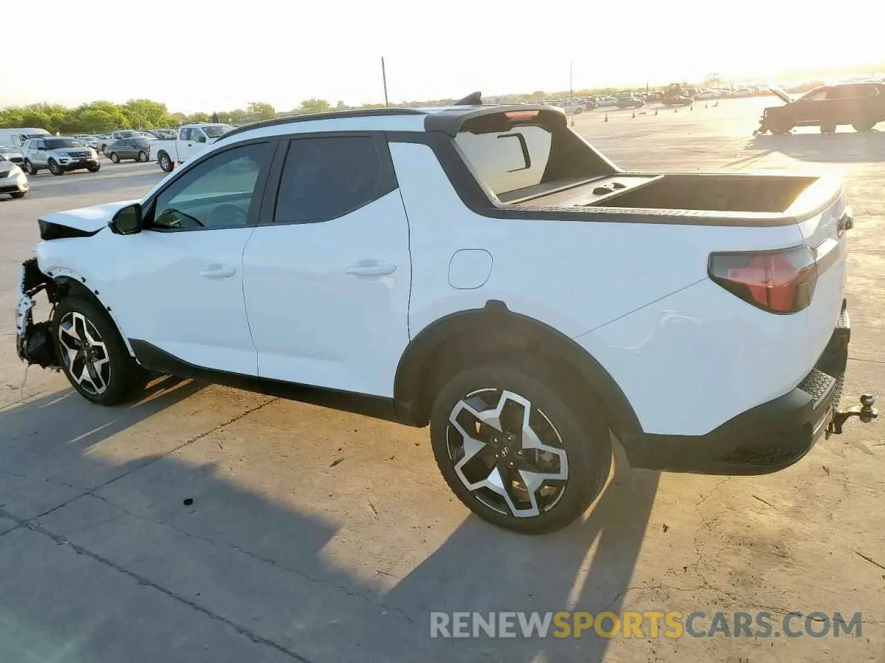 2 Photograph of a damaged car 5NTJEDAF8NH002221 HYUNDAI SANTA CRUZ 2022