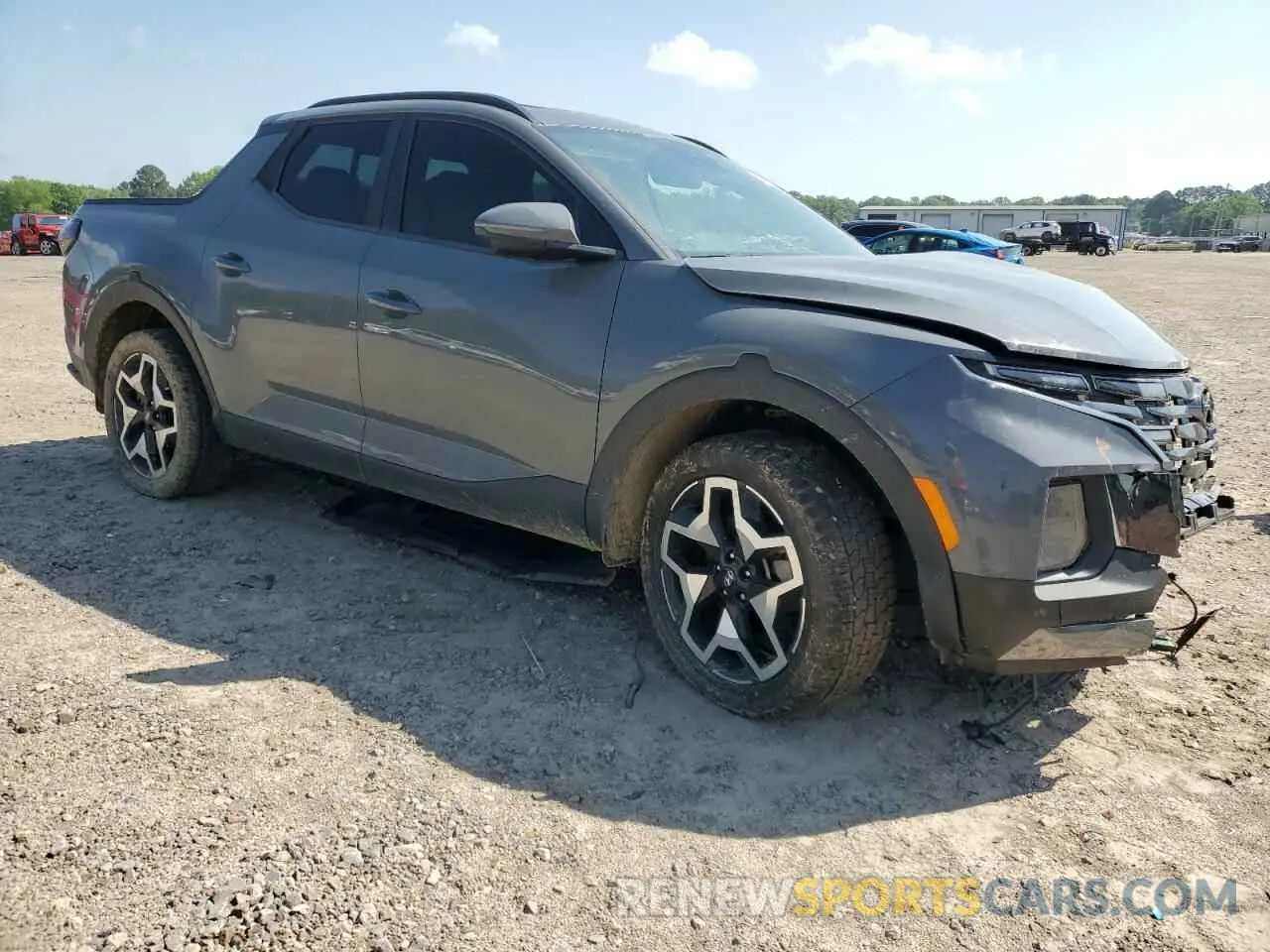 4 Photograph of a damaged car 5NTJEDAF8NH003689 HYUNDAI SANTA CRUZ 2022