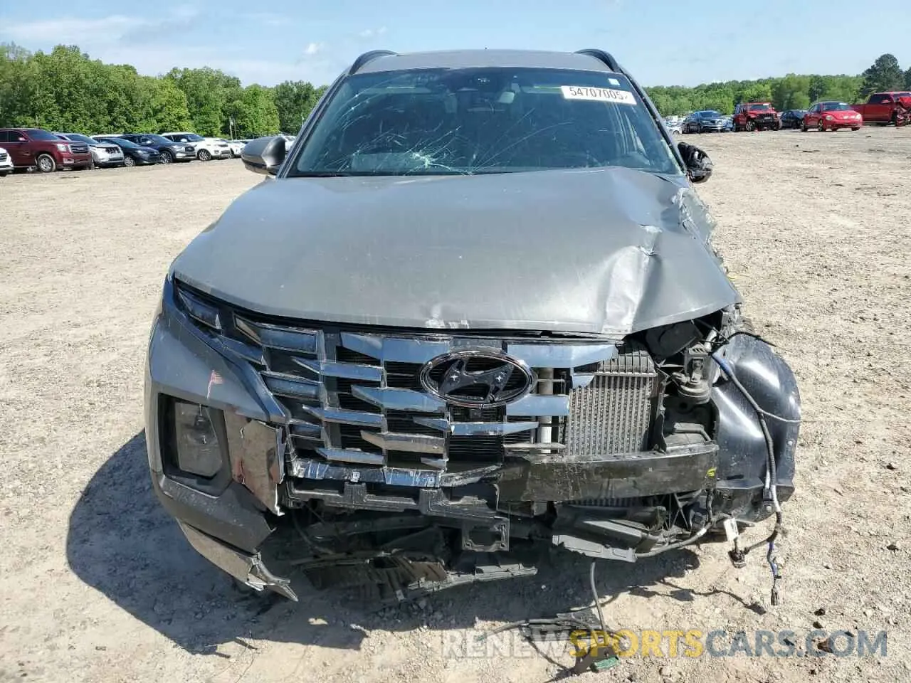 5 Photograph of a damaged car 5NTJEDAF8NH003689 HYUNDAI SANTA CRUZ 2022