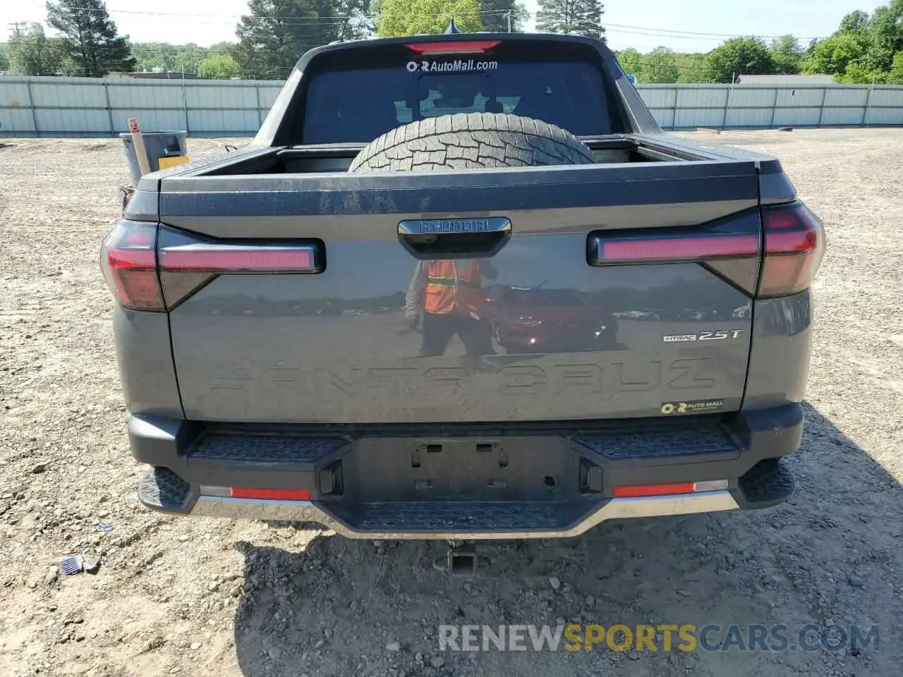 6 Photograph of a damaged car 5NTJEDAF8NH003689 HYUNDAI SANTA CRUZ 2022