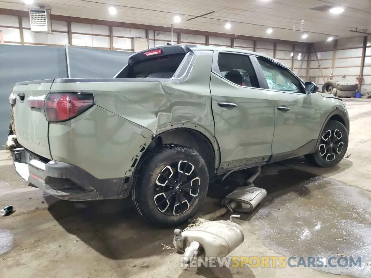 3 Photograph of a damaged car 5NTJA4AE9PH049103 HYUNDAI SANTA CRUZ 2023