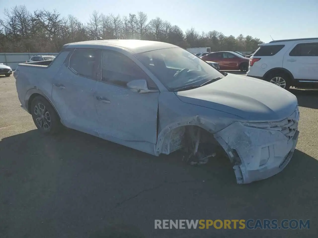 4 Photograph of a damaged car 5NTJBDAE1PH050744 HYUNDAI SANTA CRUZ 2023