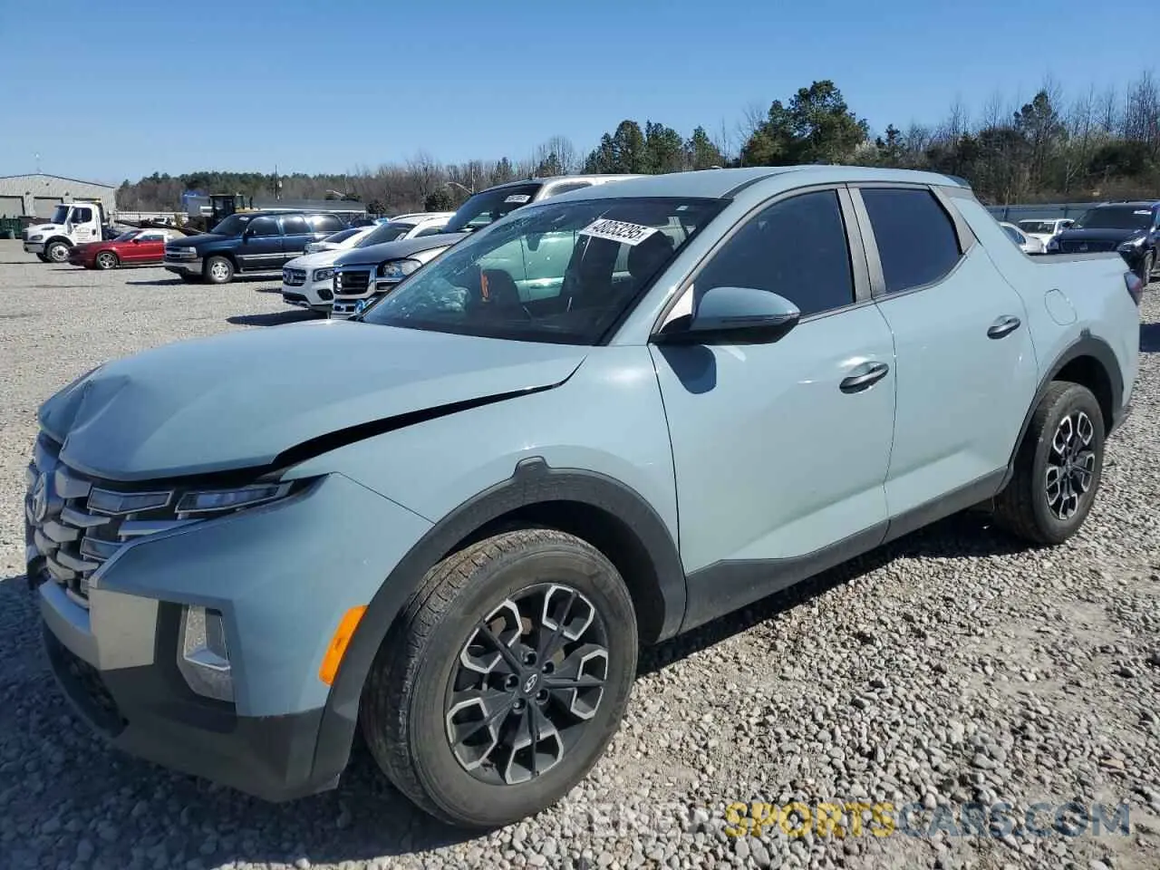 1 Photograph of a damaged car 5NTJBDAE2PH071957 HYUNDAI SANTA CRUZ 2023