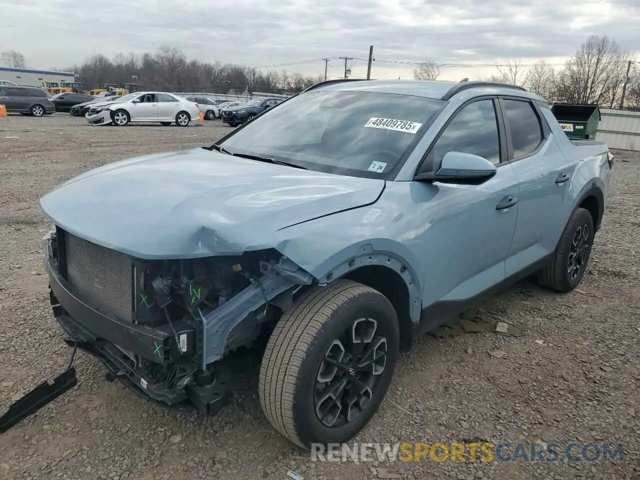 1 Photograph of a damaged car 5NTJBDAE3PH053967 HYUNDAI SANTA CRUZ 2023