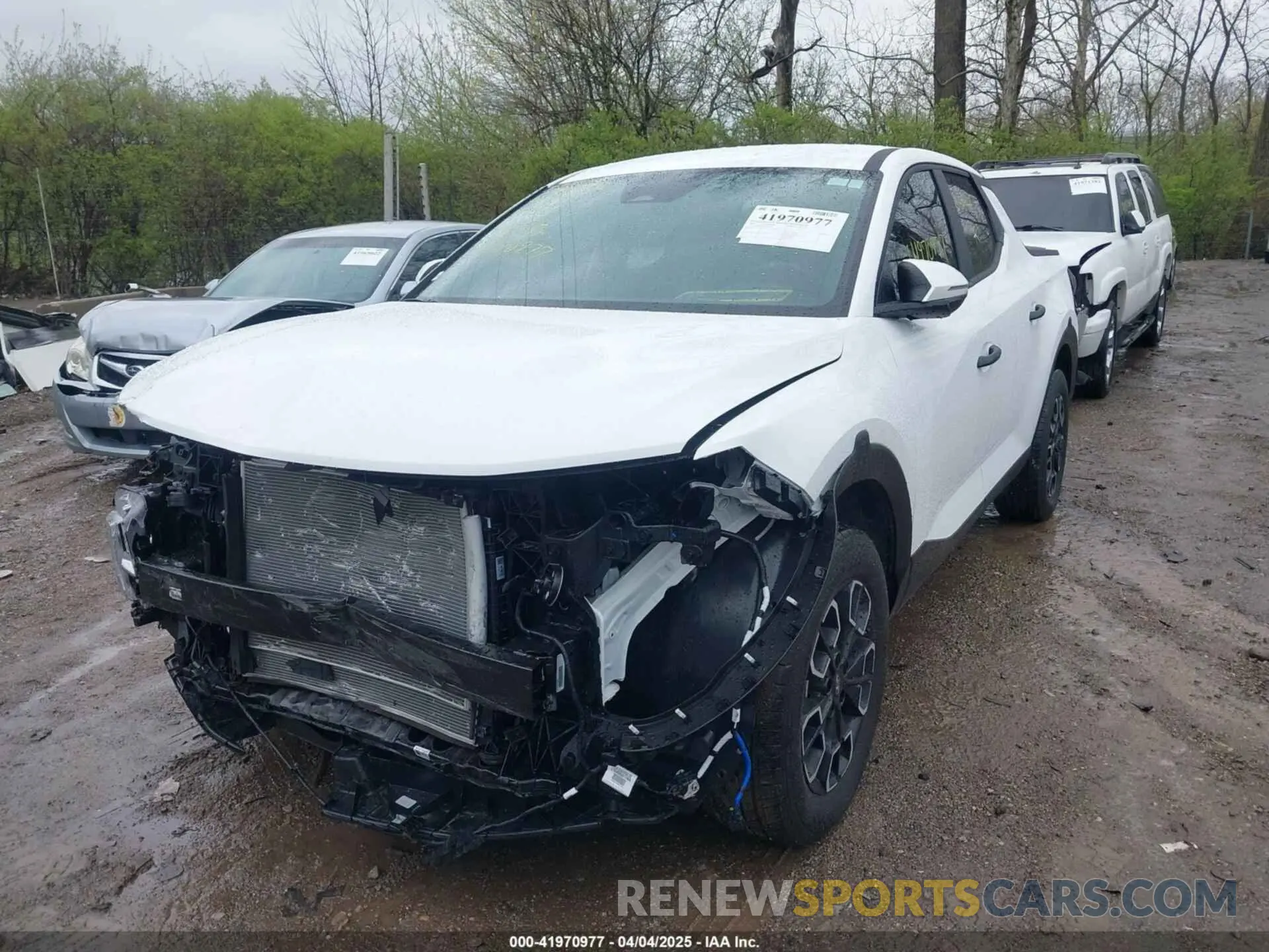 2 Photograph of a damaged car 5NTJBDAE8PH061465 HYUNDAI SANTA CRUZ 2023