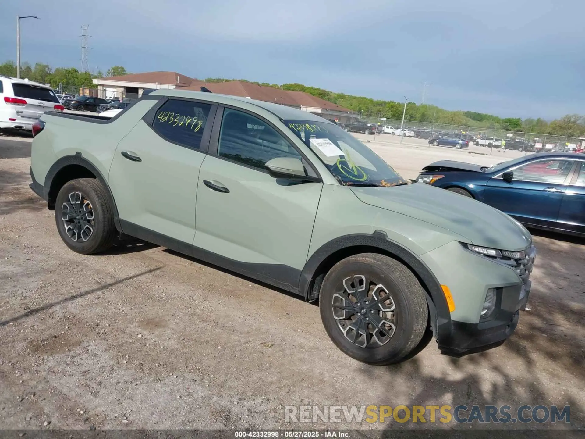 1 Photograph of a damaged car 5NTJBDAE9PH076525 HYUNDAI SANTA CRUZ 2023