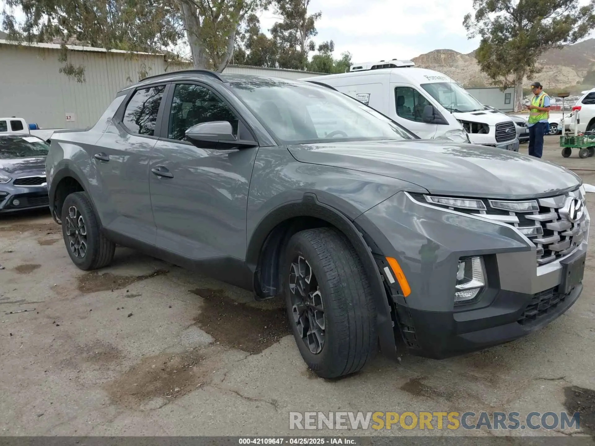 1 Photograph of a damaged car 5NTJC4AE0PH043393 HYUNDAI SANTA CRUZ 2023
